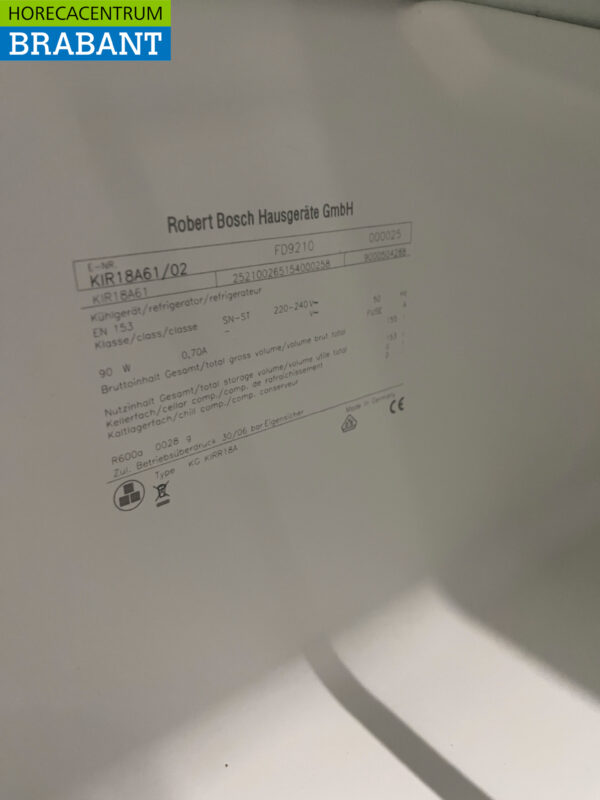 Liebherr Doppel-Kühlschrank 316 Liter 230V Horeca – Bild 7