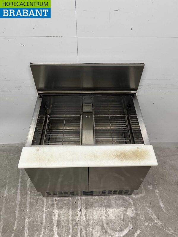 Edelstahl Rubbens Kühltheke Saladette 2 Türen 88 cm 230V Horeca – Bild 5