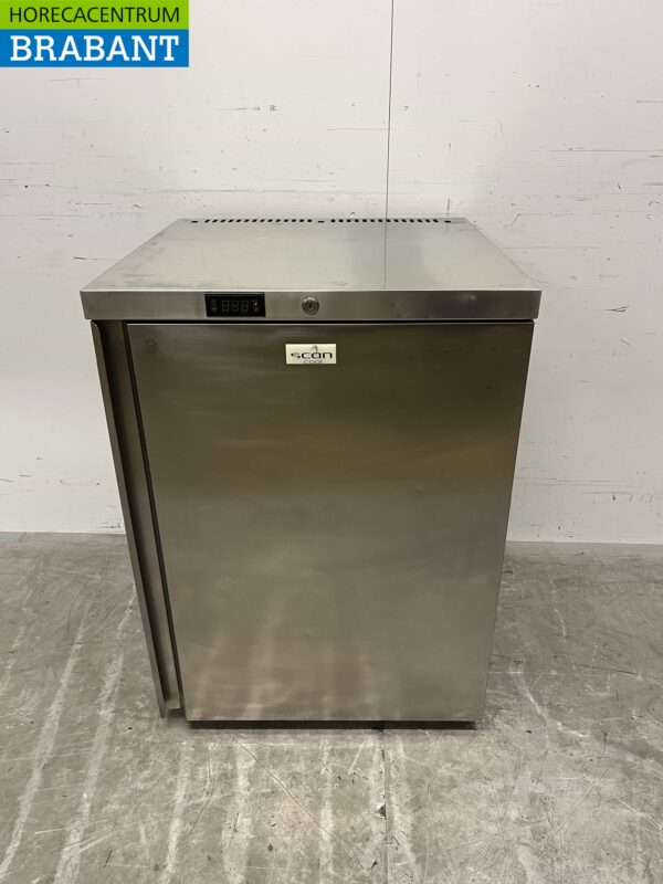 Scancool SK-145 Edelstahl Kühlschrank Kühler 145 Liter 230V Horeca