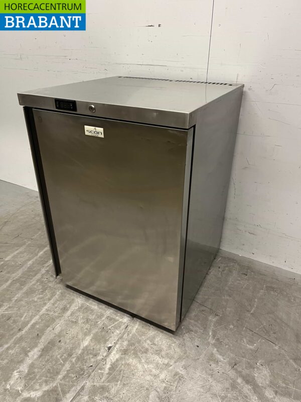 Scancool SK-145 Edelstahl Kühlschrank Kühler 145 Liter 230V Horeca – Bild 2