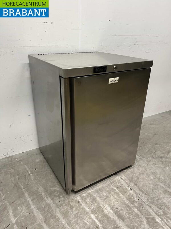 Scancool SK-145 Edelstahl Kühlschrank Kühler 145 Liter 230V Horeca – Bild 3