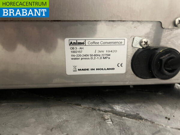Animo OptiBean 3 Kaffeemaschine Kaffeemaschine 230V Horeca – Bild 5