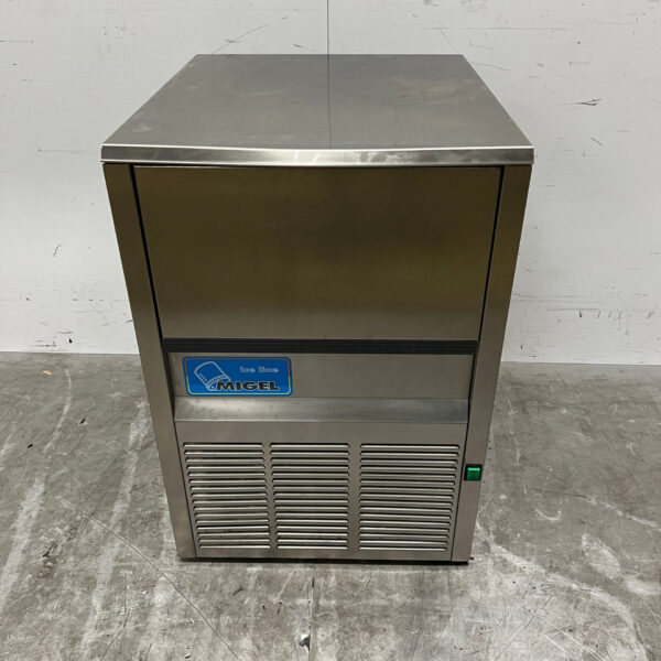 Migel KL41 Eiswürfelmaschine aus Edelstahl Eiswürfelmaschine 40 kg pro Tag 230V Horeca