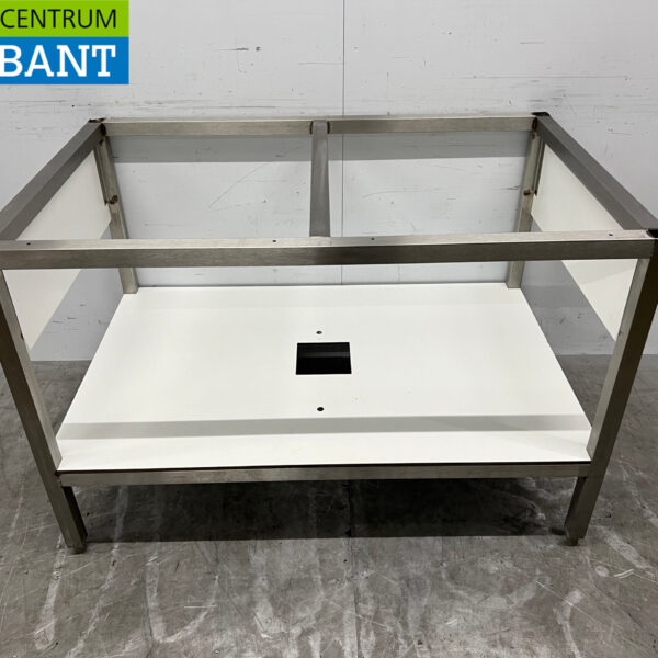 Sockel aus Edelstahl 128 x 81,5 x 84,5 cm Horeca