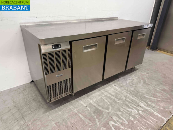 Edelstahl Electrolux Gekühlte Werkbank 3 Türen 172 cm 230V Horeca – Bild 2