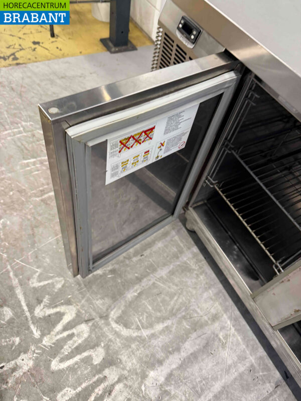 Edelstahl Electrolux Gekühlte Werkbank 3 Türen 172 cm 230V Horeca – Bild 5