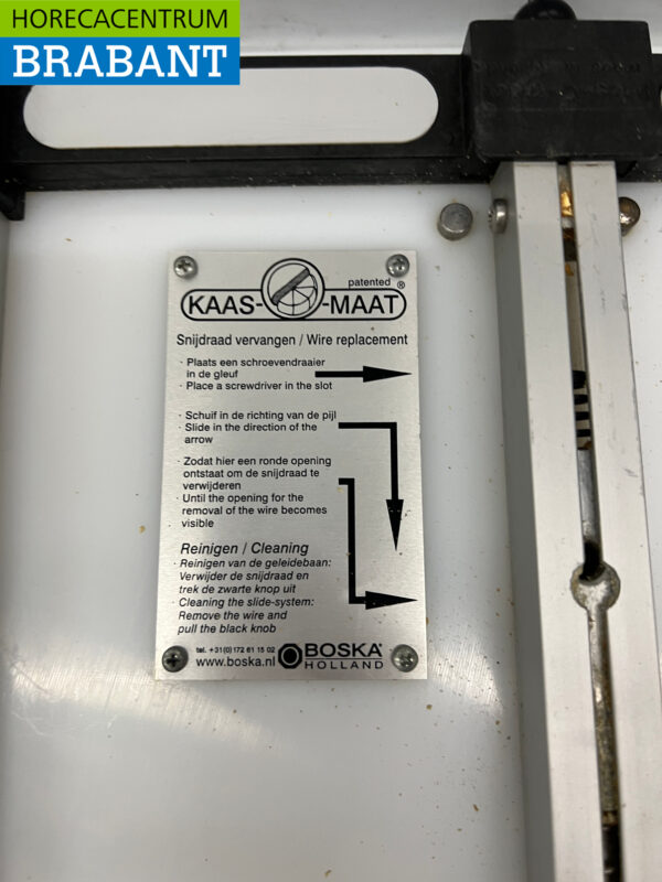 Boska Käseschneider Schneidemaschine Cheese-O-Size Horeca – Bild 5