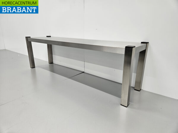 Edelstahl HCB Etagere Brücke Premium-line 120 cm Horeca – Bild 2