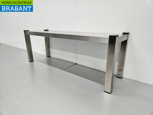 Edelstahl HCB Etagere Brücke Premium-line 100 cm Horeca – Bild 2
