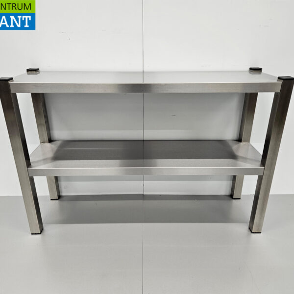 HCB Double Etagere Brücke Premium-line 100 cm Horeca aus Edelstahl