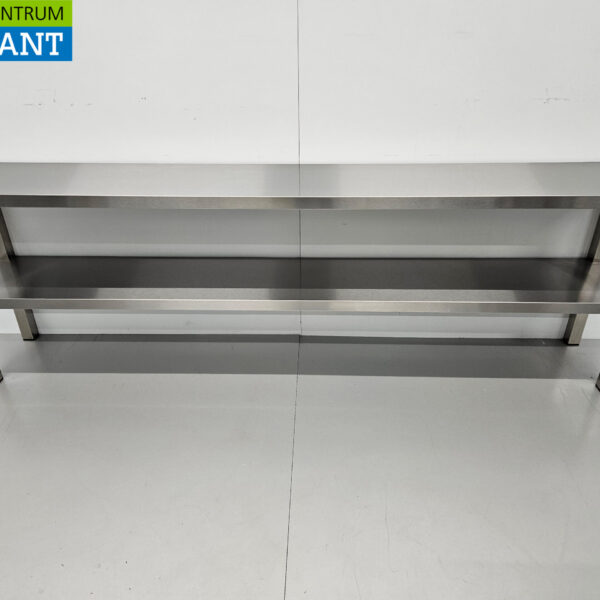 HCB Double Etagere Brücke Premium-line 200 cm Horeca aus Edelstahl