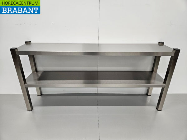 HCB Double Etagere Brücke Premium-line 140 cm Horeca aus Edelstahl
