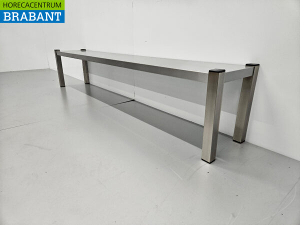 Edelstahl HCB Etagere Brücke Premium-line 180 cm Horeca – Bild 2