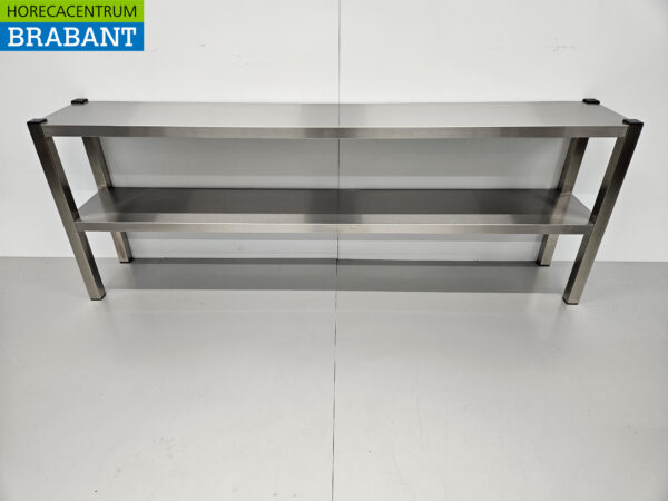 HCB Double Etagere Brücke Premium-line 180 cm Horeca aus Edelstahl