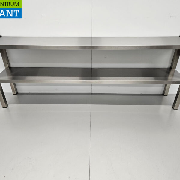 HCB Double Etagere Brücke Premium-line 180 cm Horeca aus Edelstahl