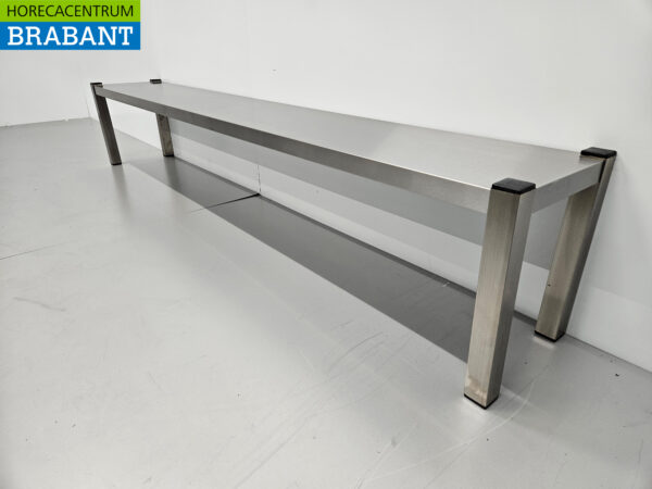 Edelstahl HCB Etagere Brücke Premium-line 200 cm Horeca – Bild 2