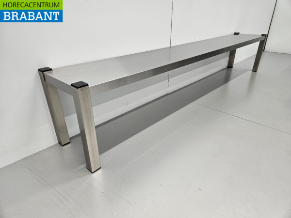 Edelstahl HCB Etagere Brücke Premium-line 200 cm Horeca – Bild 3