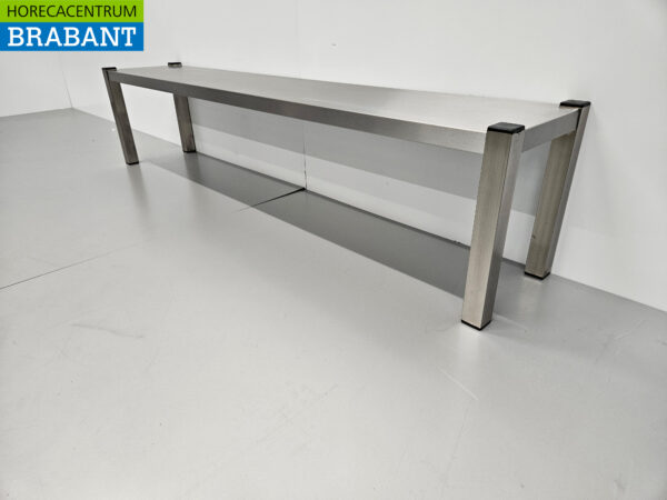 Edelstahl HCB Etagere Brücke Premium-line 160 cm Horeca – Bild 2