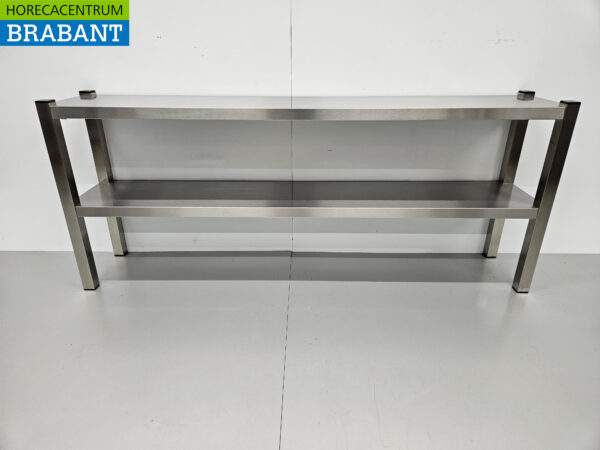 Edelstahl HCB Doppel-Etagere Brücke Premium-line 160 cm Horeca