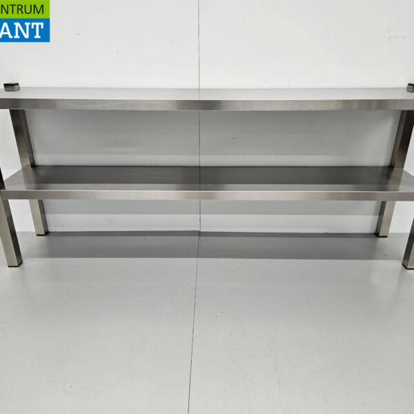 Edelstahl HCB Doppel-Etagere Brücke Premium-line 160 cm Horeca