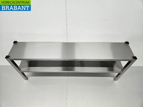 Edelstahl HCB Doppel-Etagere Brücke Premium-line 160 cm Horeca – Bild 4