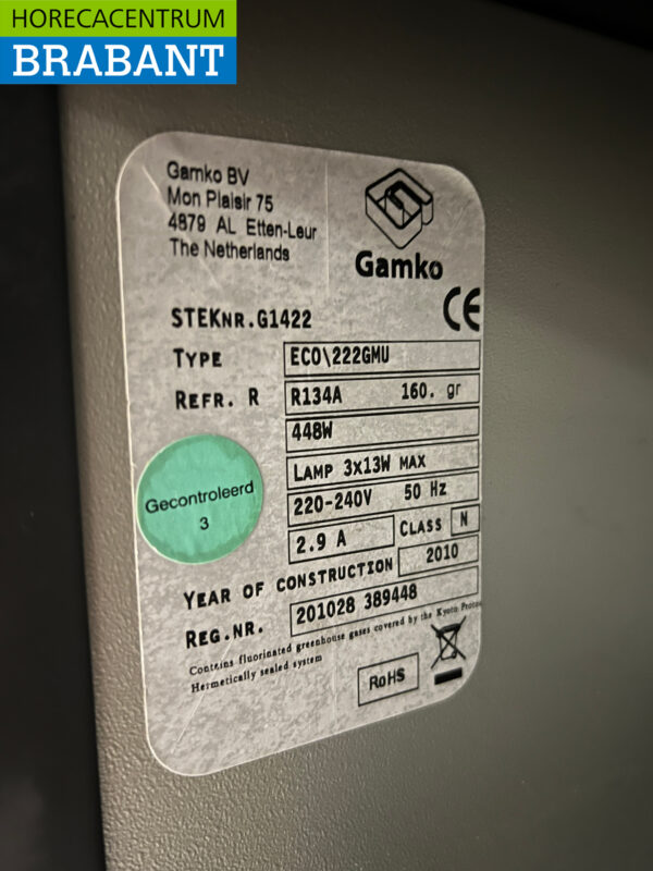 Gamko Bar Kühlbox 3 Flügeltüren 200,5 cm 230V – Bild 5