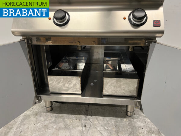 Modulare Doppelfritteuse aus Edelstahl 2 x 17 Liter 33 kW 400V Horeca – Bild 5