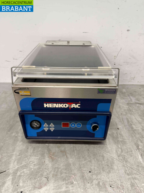 Edelstahl Henkovac Mini/120ST ECO Vakuumiergerät Staubsauger 260 mm 230V Horeca