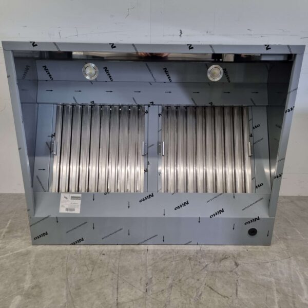 Edelstahl-Dunstabzugshaube Premium-line Motor 1500 kuub box Modell 120 cm 230V Horeca