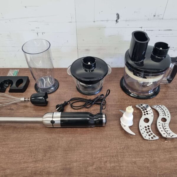 GGG Profi-Stabmixer mit Küchenmaschine und Eiszerkleinerer, 800 Watt 230V Horeca