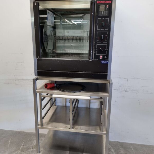 Edelstahl Ubert RT-303 Hähnchengrill 3 Körbe 400V Catering