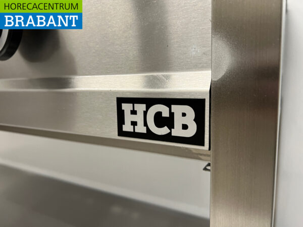 HCB Edelstahl Pfannkuchenherd 4 Brenner 4 x 8 kW 168,5 cm GAS Catering – Bild 6