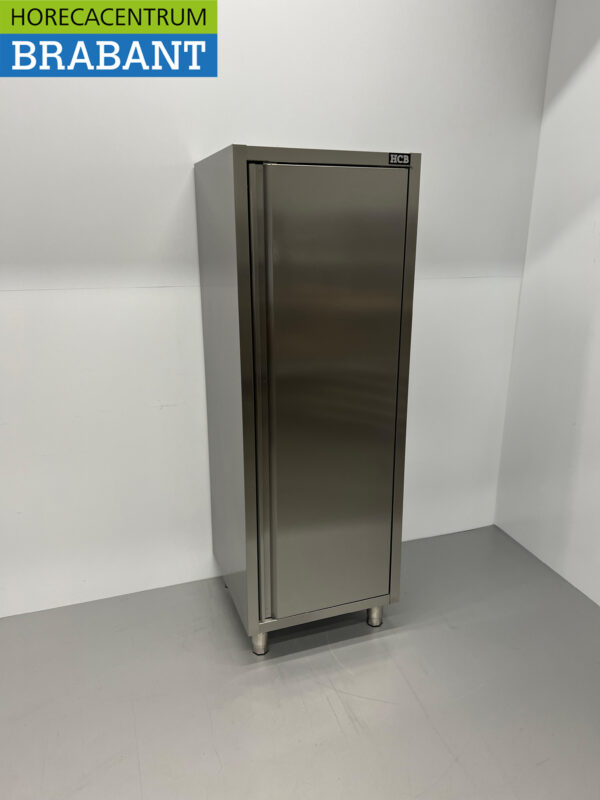 Edelstahl HCB Speiseschrank Arbeitsschrank 1 Tür Premium-line 60 cm Catering – Bild 2