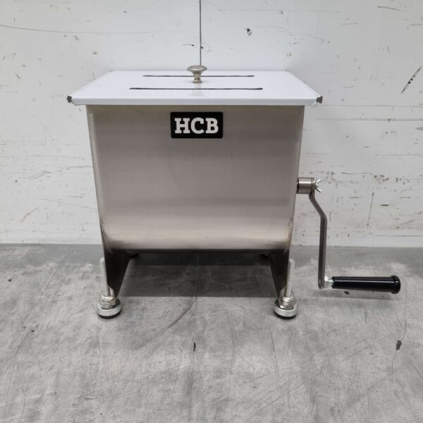 Edelstahl Manueller Fleischmixer Tumbler Marinator 11 Liter Catering