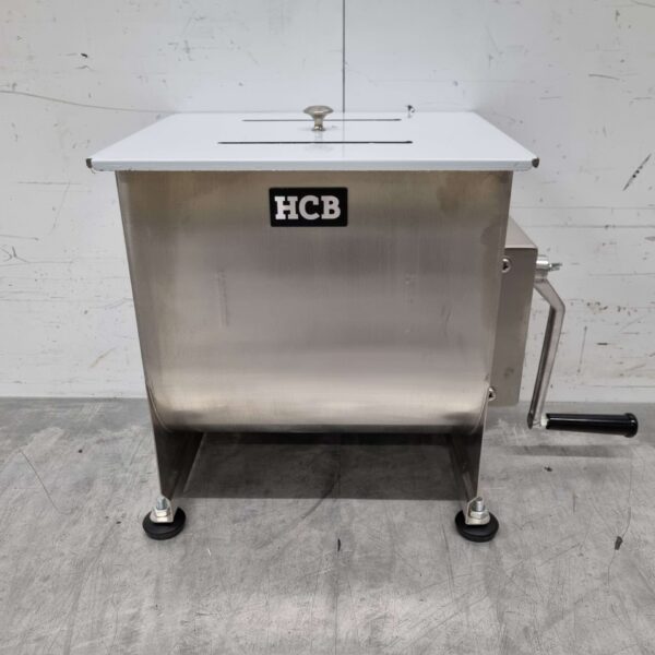 Edelstahl Manueller Fleischmixer Tumbler Marinator 20 Liter Horeca