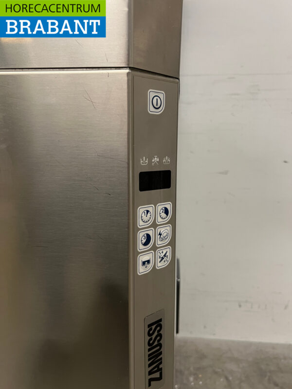 Edelstahl Zanussi NHT8 Sliding Geschirrspüler Geschirrspüler 400V Catering – Bild 6