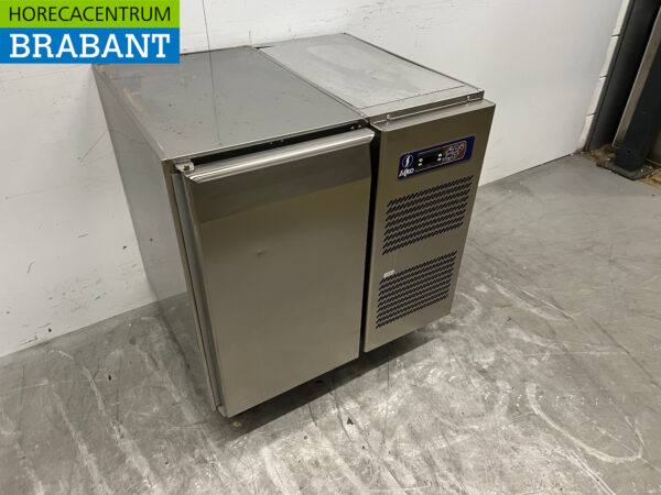Gekühlte Werkbank aus Edelstahl 1 Tür 77 cm 230V Horeca – Bild 3