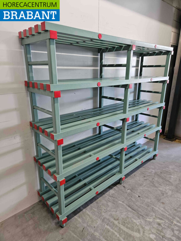 REA Kühlregal Gefrierregal Lagerregal 200 cm Catering – Bild 2