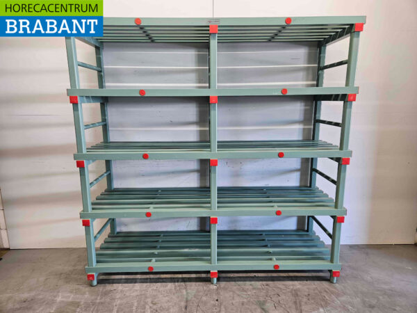 REA Kühlregal Gefrierregal Lagerregal 200 cm Catering