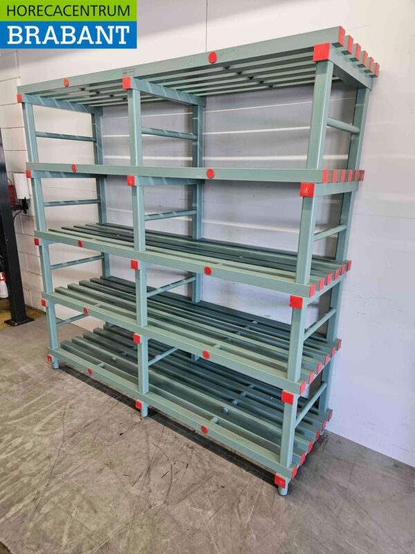 REA Kühlregal Gefrierregal Lagerregal 200 cm Catering – Bild 2