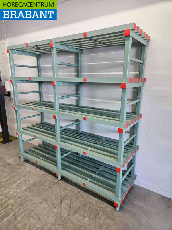 REA Kühlregal Gefrierregal Lagerregal 200 cm Catering – Bild 2