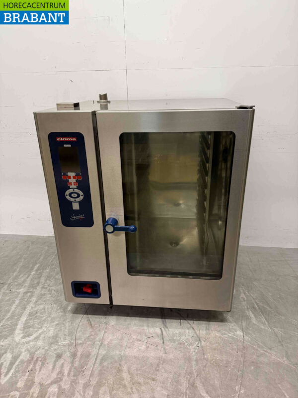 Edelstahl Eloma Genius T Combisteamer Dampfgarer 10 x 1/1 GN GAS/230V Horeca