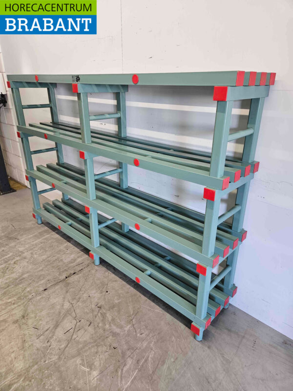 REA Kühlregal Gefrierregal Lagerregal 200 cm Catering – Bild 2