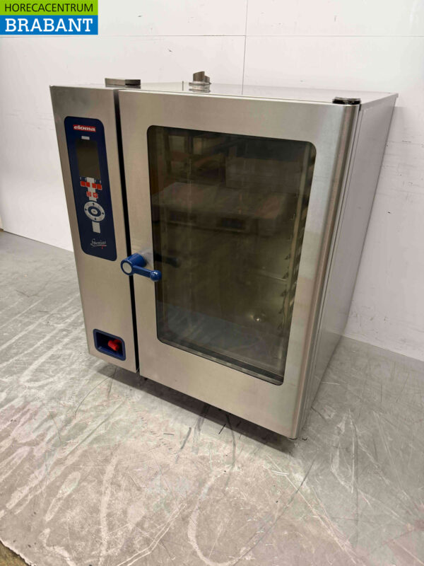 Edelstahl Eloma Genius T Combisteamer Dampfgarer 10 x 1/1 GN GAS/230V Horeca – Bild 3