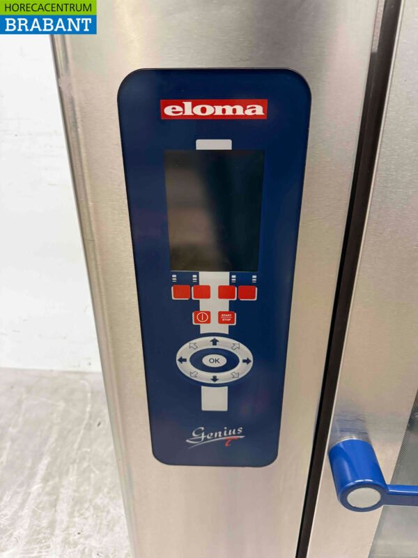 Edelstahl Eloma Genius T Combisteamer Dampfgarer 10 x 1/1 GN GAS/230V Horeca – Bild 6