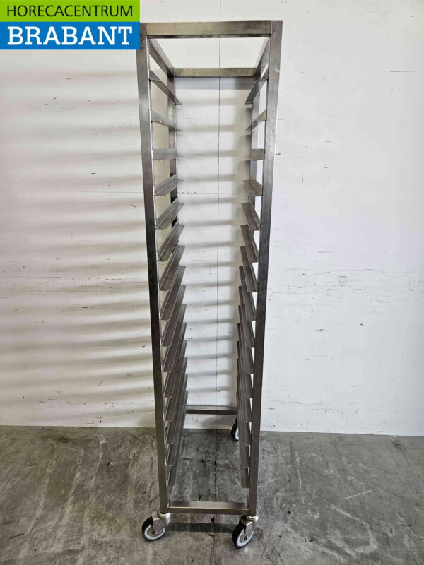 Edelstahl Trolley 15 x 1/1 GN/Gastronorm Horeca