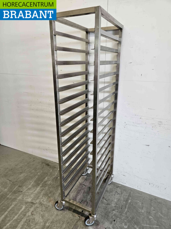 Edelstahl Trolley 15 x 1/1 GN/Gastronorm Horeca – Bild 2