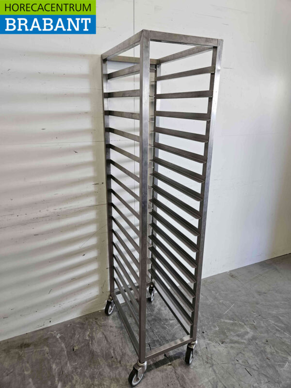 Edelstahl Trolley 15 x 1/1 GN/Gastronorm Horeca – Bild 3