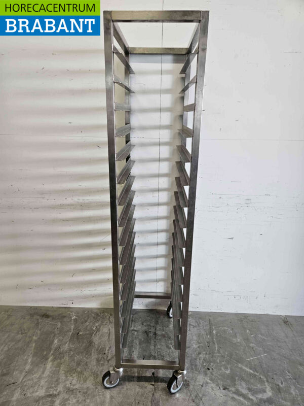 Edelstahl Trolley 15 x 1/1 GN/Gastronorm Horeca