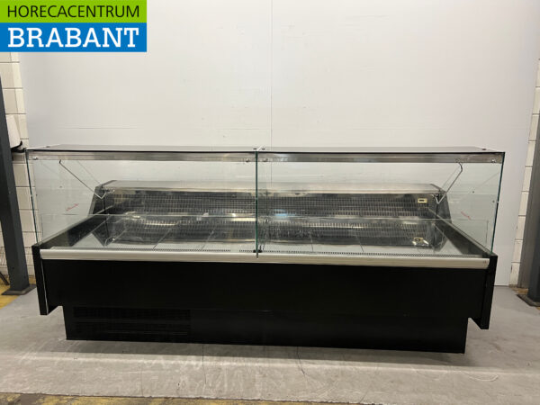 Combisteel Kühlvitrine Snackvitrine 258,5 cm 230V Catering Pommes Theke